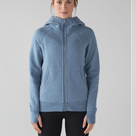 lululemon athletica Tops - Lululemon Scuba hoodie light cotton fleece